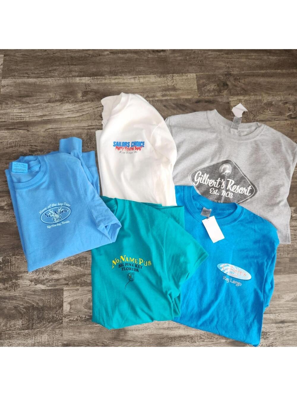 Florida Keys Land Mark T-shirt Bundle (5 Shirts)